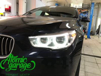 BMW 5 GT, ремонт запотевания фары - фото 8
