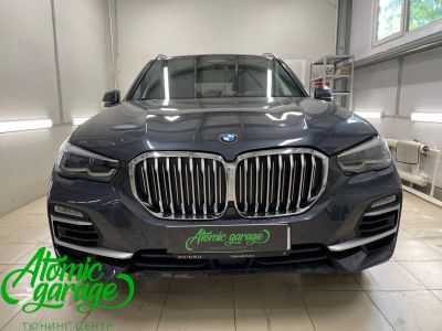 BMW X5 G05, переклейка капота, фар и лопухов зеркал  - фото 9
