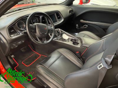 Dodge Challenger, полная шумовиброизоляция + индивидуальный перешив салона - фото 7