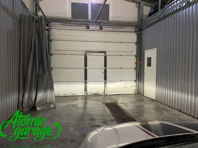 VW Scirocco, замена штатных линз на Biled Aozoom A21 + замена стекла левой фары  - фото 9