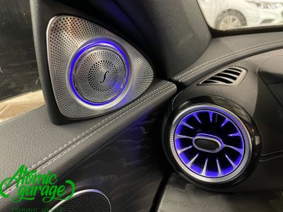 Mercedes Benz W213, замена дефлекторов потоков воздуха - фото 15