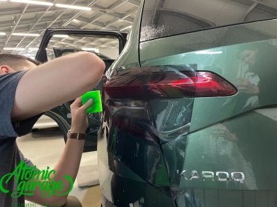 Skoda Karoq, тонировка фонарей - фото 3