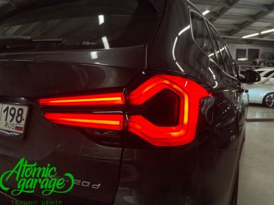 BMW X3 G01, замена фонарей в стиле LCI  - фото 8