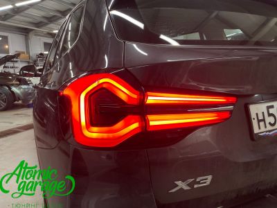 BMW X3 G01, замена фонарей в стиле LCI  - фото 7