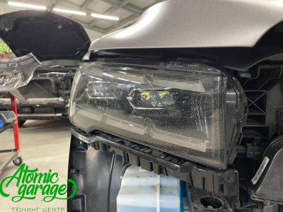 Geely Monjaro, замена штатных светодиодных линз на светодиодные линзы Viper Рerfomance  - фото 2