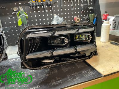 Geely Monjaro, замена штатных светодиодных линз на светодиодные линзы Viper Рerfomance  - фото 4