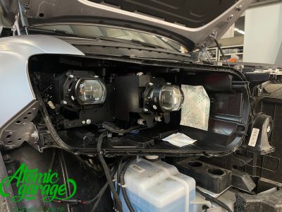 Geely Monjaro, замена штатных светодиодных линз на светодиодные линзы Viper Рerfomance  - фото 5