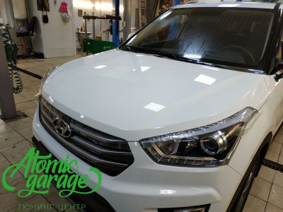 Hyundai Creta, оклейка кузова антигравийной пленкой - фото 3