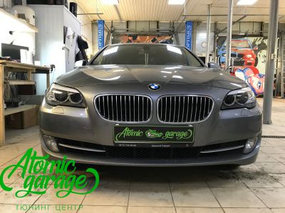 BMW 5 F10, замена стекол и ремонт корпуса фар - фото 12