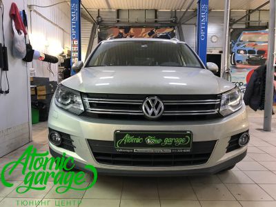 Volkswagen Tiguan рестайлинг, замена стекол фар - фото 6