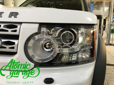 Land Rover Discovery 4, замена штатных линз на Bi-led Optima Pro - фото 14