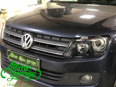 Volkswagen Amarok, установка линз Bi-led Optima Pro + покраска - фото 8