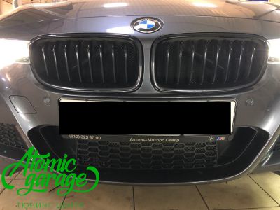 BMW 3 F30, покраска дисков + защитная сетка радиатора - фото 3