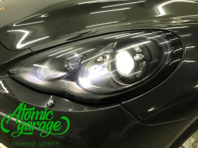 Porsche Panamera, замена ксенонового освещения на светодиодное - фото 22