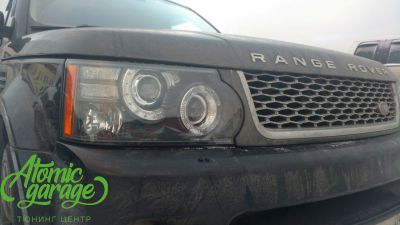Range Rover Sport, замена штатных и установка в дальний линз Hella 3R - фото 7