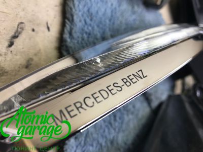 Mercedes W222, ремонт запотевания и расклейка кузова - фото 9