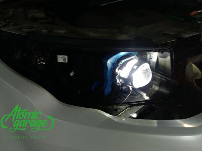 Range Rover Evoque, замена линз на Bi-led Optima Pro + новые стекла фар - фото 8