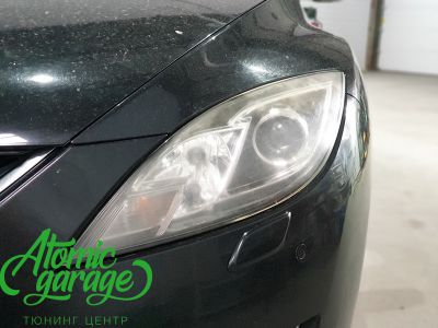 Mazda 6 GH, замена стекол фар + бронирование - фото 3