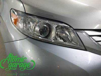 Toyota Sienna, светодиодный тюнинг фар - фото 12