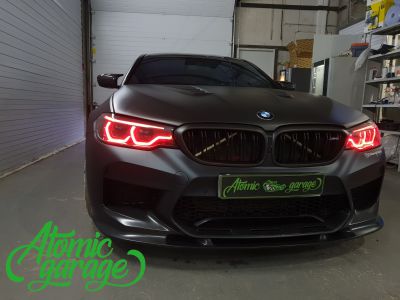 BMW M5 F90 Stingray, эксклюзивный тюнинг фар + натуральный карбон - фото 4