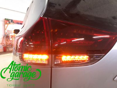 Toyota Sienna, светодиодный тюнинг фонарей - фото 16