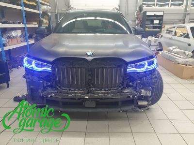 BMW X7, эксклюзивный тюнинг фар - фото 12