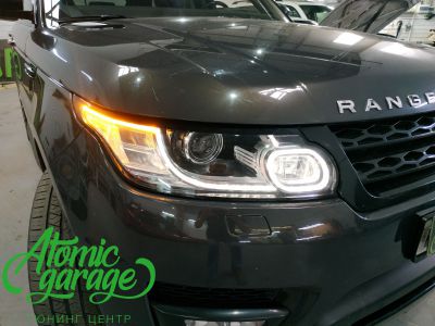 Range Rover Sport, ремонт ходового огня правой фары - фото 4