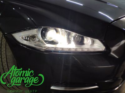 Jaguar XJ, замена штатных линз на Biled Diliht Triled - фото 13