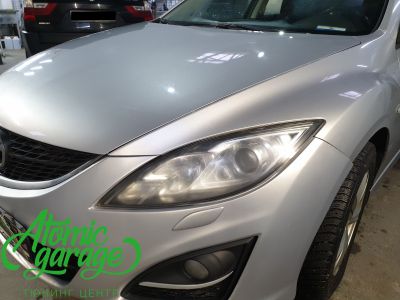 Mazda 6 GH, замена линз на Bi-led Diliht Triled - фото 3