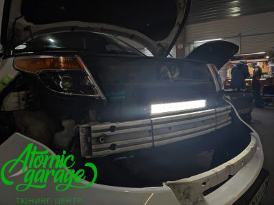 Ford Explorer 5 дорестайлинг, линзы Bi-Led Diliht Triled +  Led балка - фото 5