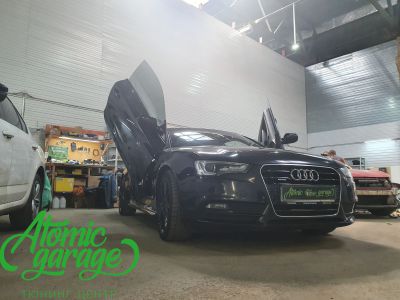 Audi A5 8T, установка Ламбо дверей  - фото 11
