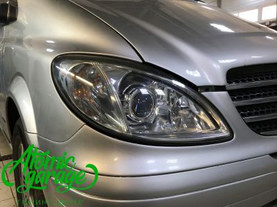 Mercedes Viano W639, установка галогеновых линз Hella R - фото 10