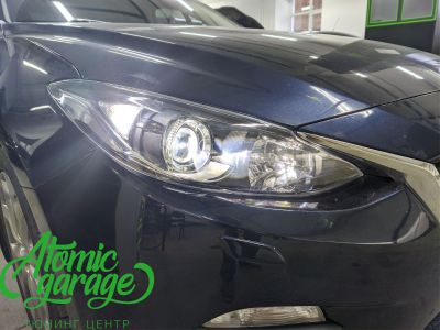 Mazda 3 BM, замена линз на Bi-led Diliht Tendel + восстановление стекол - фото 8