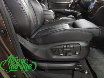 Hyundai Santa FE CM, установка сидений от BMW X5 F15 + линзы Diliht Triled - фото 17