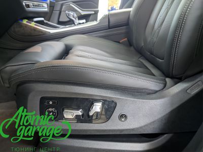 BMW X7, тюнинг фар + откидные рамки - фото 21