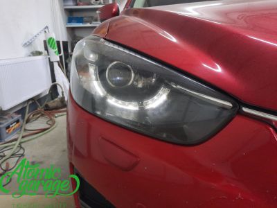Mazda CX-5, ремонт штатного ДХО пр. фары - фото 2