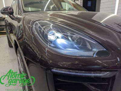 Porsche Macan, замена линз на светодиодные Aozoom Laser + замена стекол - фото 10