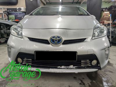 Toyota Prius, замена линз на светодиодные Aozoom A3+ - фото 1