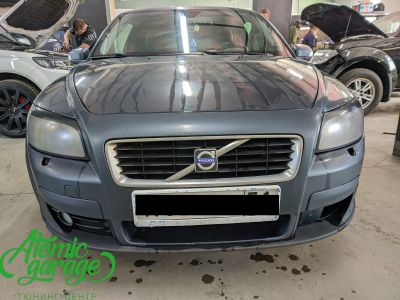 Volvo S60, замена линз на Aozoom Dragon + восстановление стекол фар - фото 1