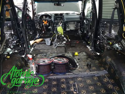 Toyota Land Cruiser Prado 150, полная шумо- виброизоляция салона + интерьерные работы - фото 7
