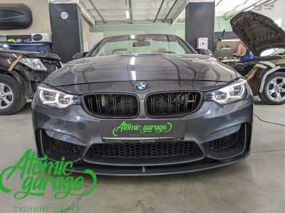 BMW M4 f83, установка RGB- ангельских глазок - фото 1