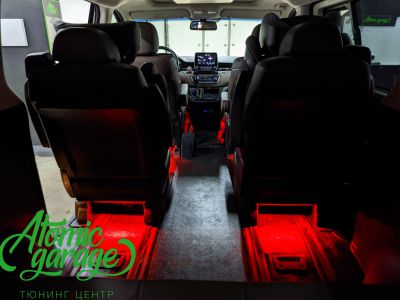 Hyundai H1 Starex, установка Bi-Led линз Diliht Tendel + тюнинг интерьера - фото 15