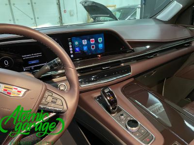 Cadillac Escalade 5, полировка кузова + установка Android на штатную магнитолу - фото 7