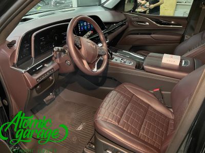 Cadillac Escalade 5, полировка кузова + установка Android на штатную магнитолу - фото 5