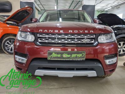 Range Rover Sport, замена ксеноновых линз на светодиодные MTF Laser - фото 1