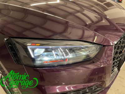  Audi A5 F5, покраска масок фар + восстановление стекол фар - фото 6