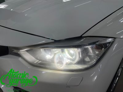 BMW 3 F30, установка светодиодных линз Aozoom A4+ + ремонт ДХО   - фото 3