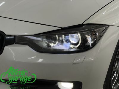 BMW 3 F30, установка светодиодных линз Aozoom A4+ + ремонт ДХО   - фото 6