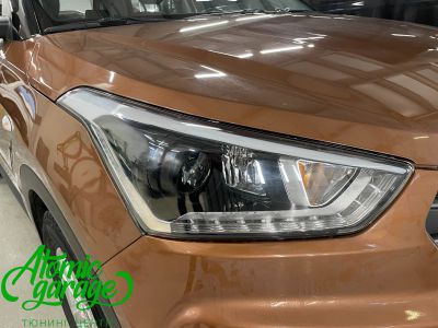 Hyundai Creta, замена стекла правой фары - фото 5