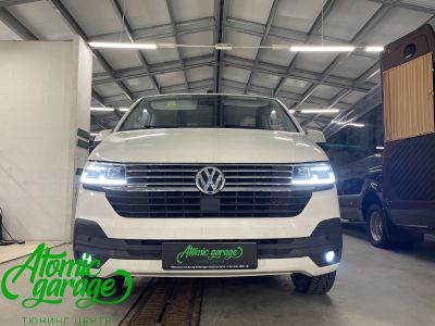 Volkswagen T6.1, установка и активация светодиодных ПТФ  - фото 5